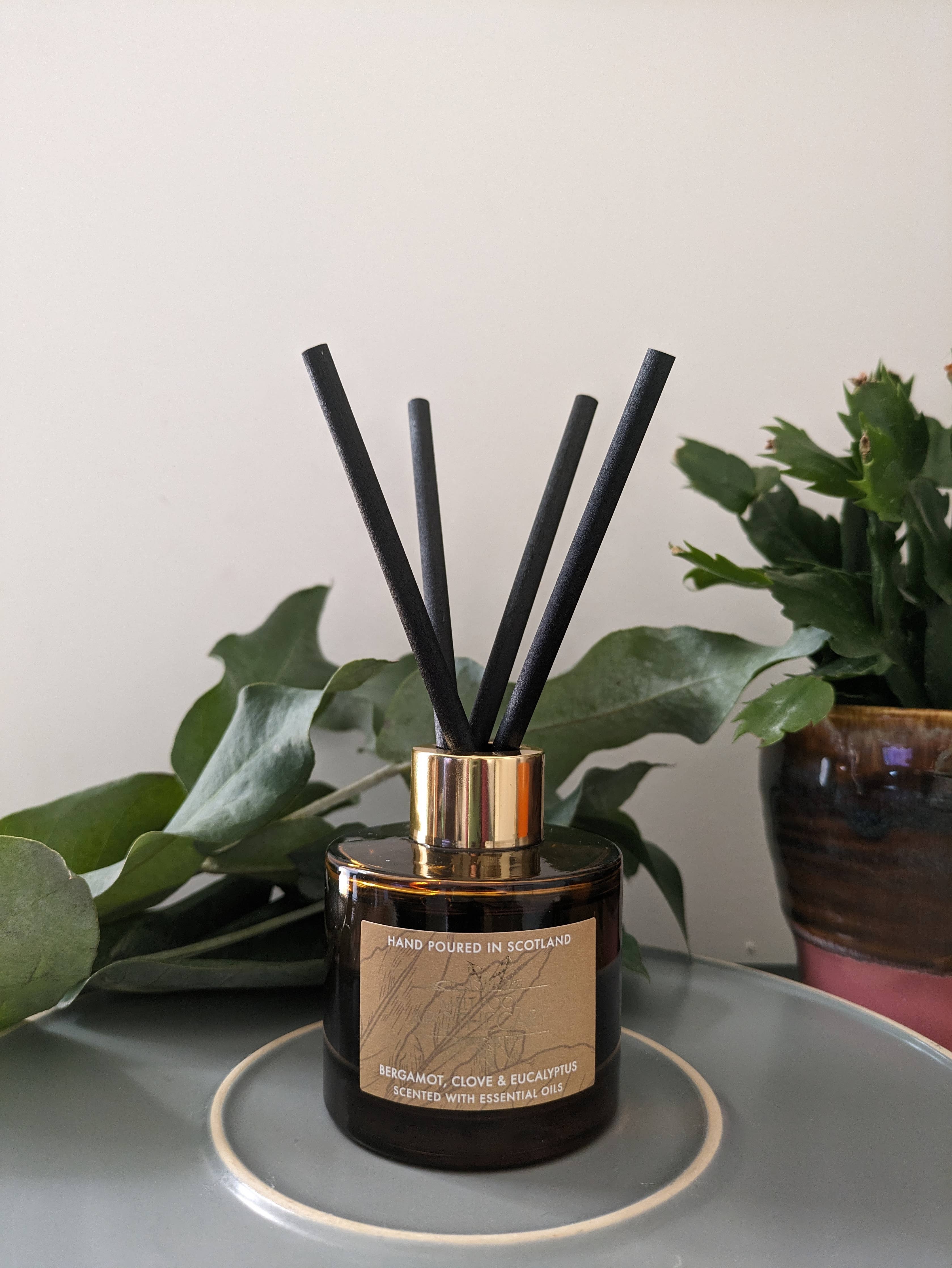 Reed Diffuser - Bergamot, Clove & Eucalyptus
