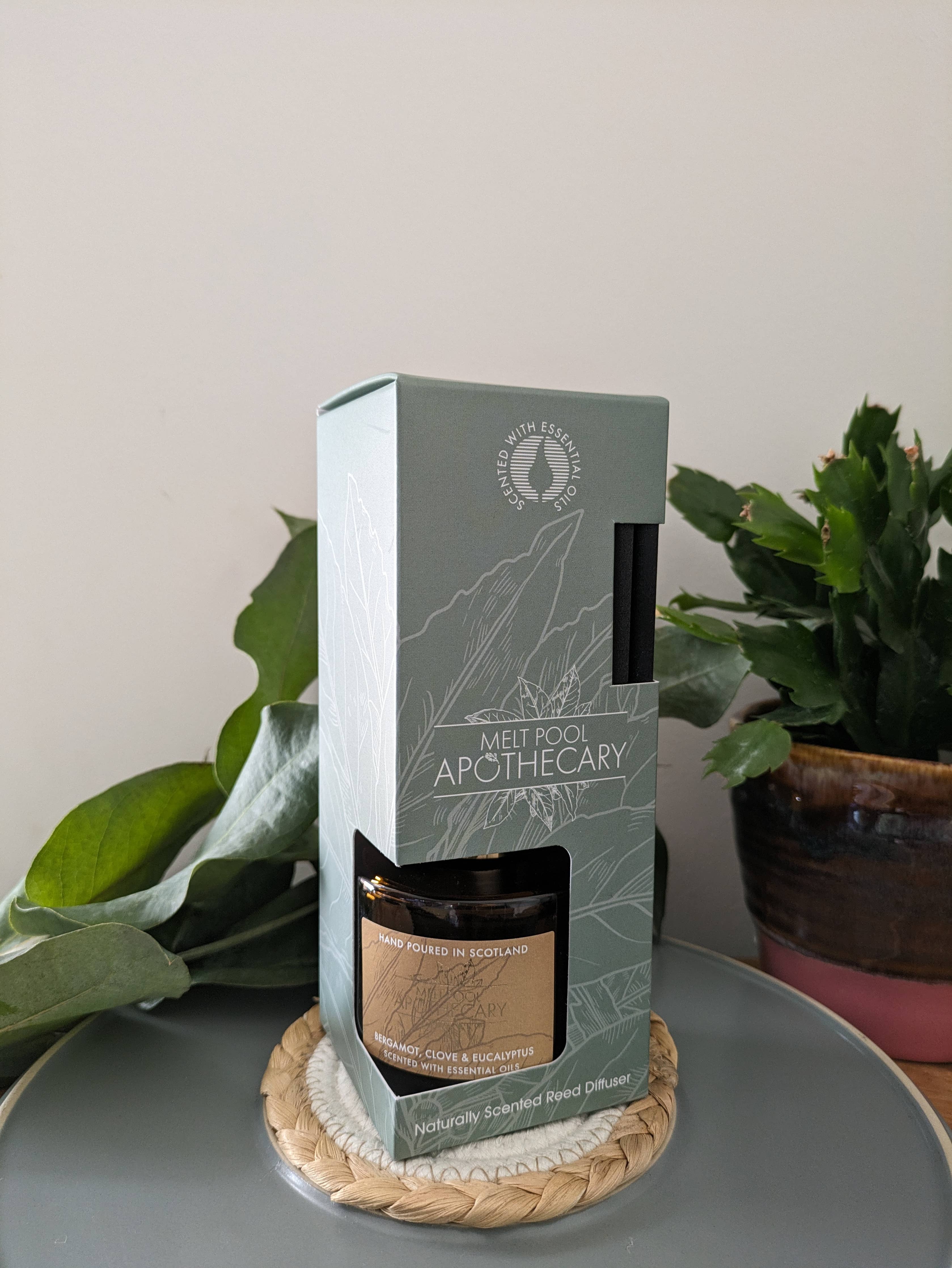 Reed Diffuser - Bergamot, Clove & Eucalyptus