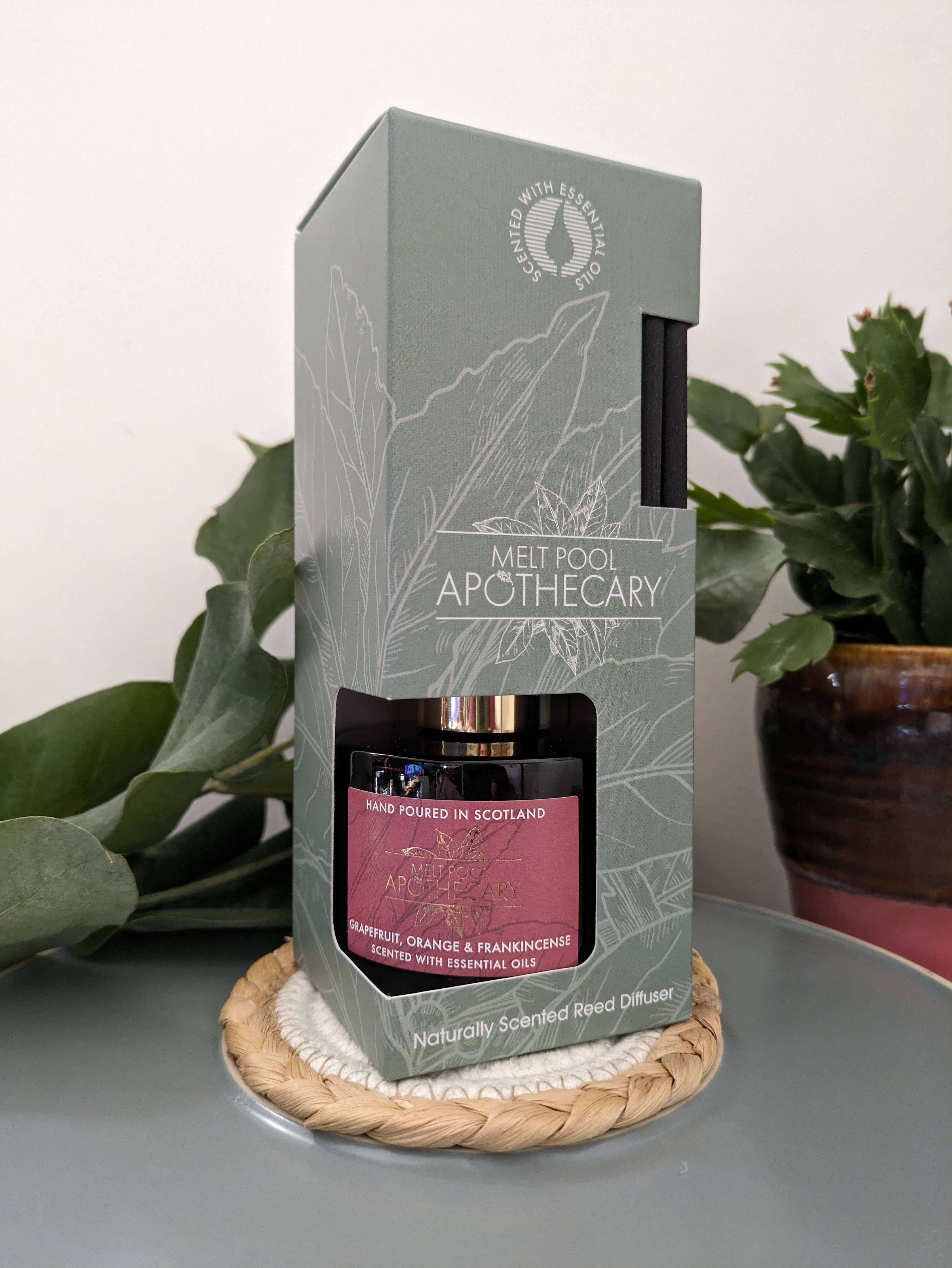 Reed Diffuser - Grapefruit, Orange & Frankincense