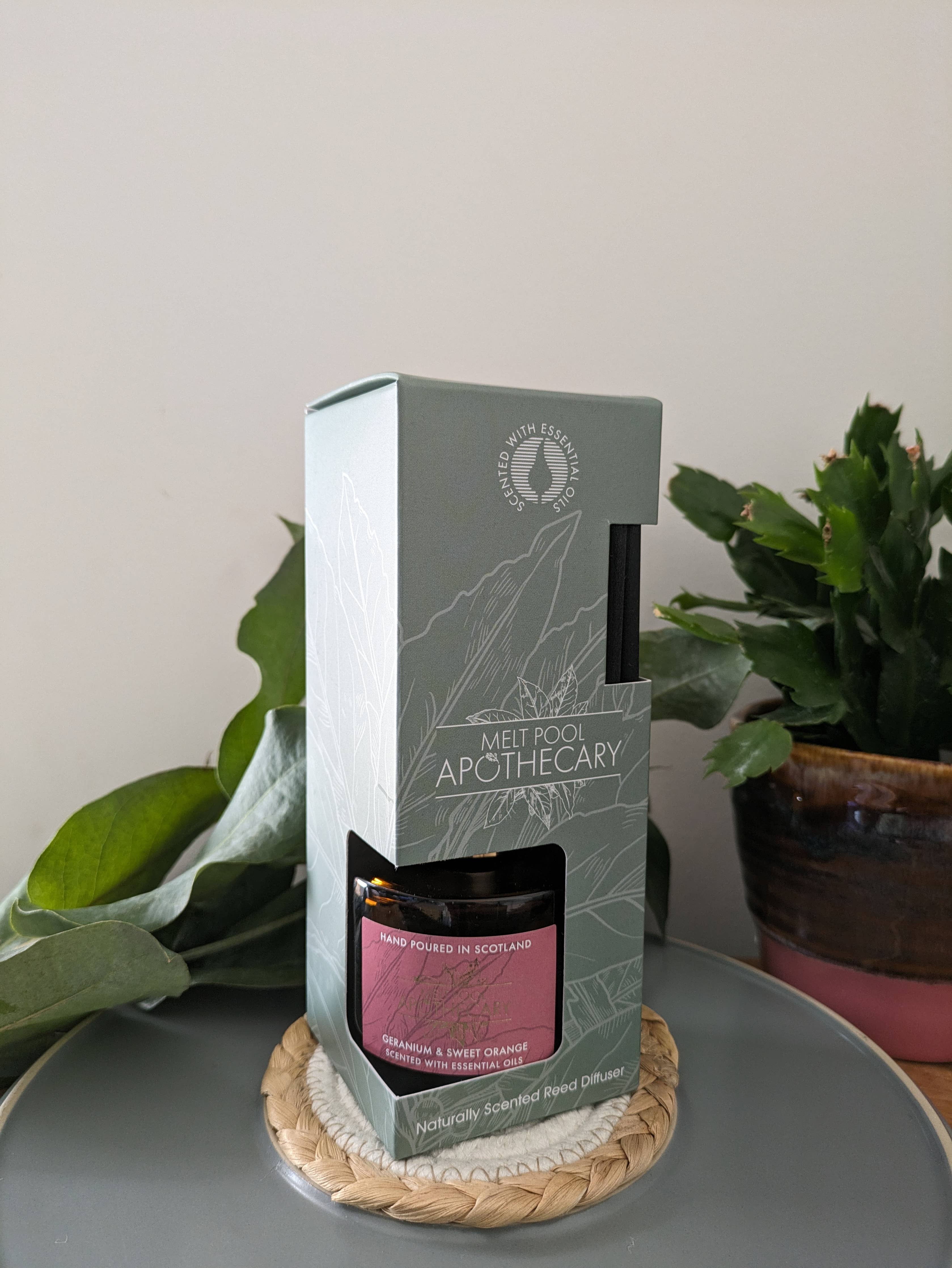 Reed Diffuser - Geranium &  Sweet Orange