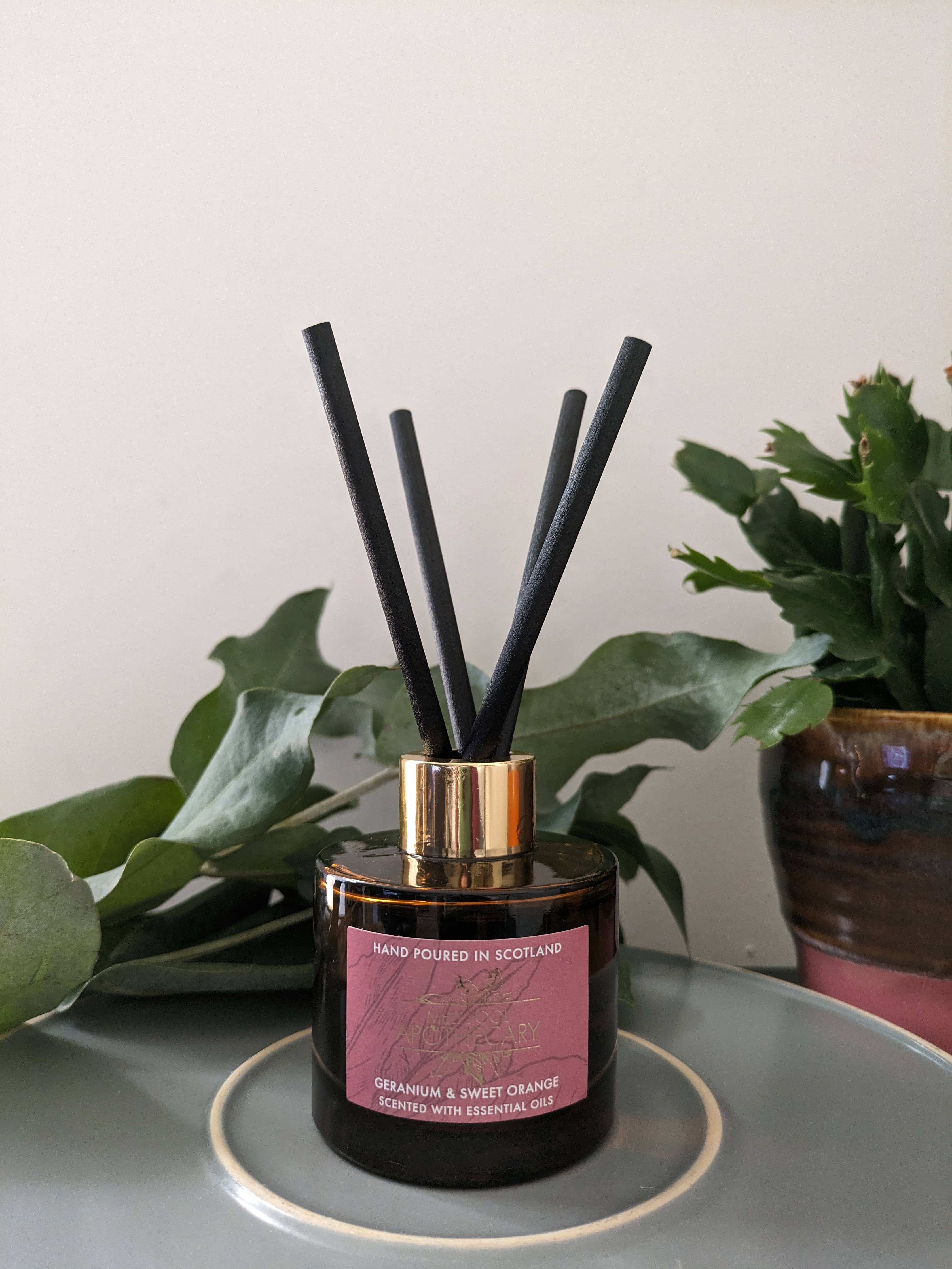 Reed Diffuser - Geranium &  Sweet Orange