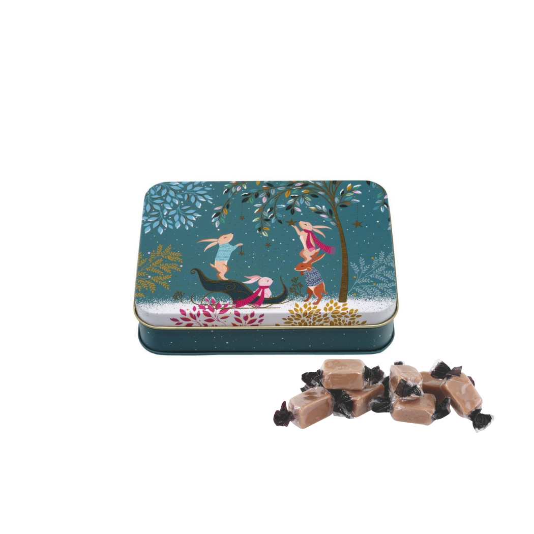 Sara Miller Christmas - Woodland Tales Small Rect With Fudge