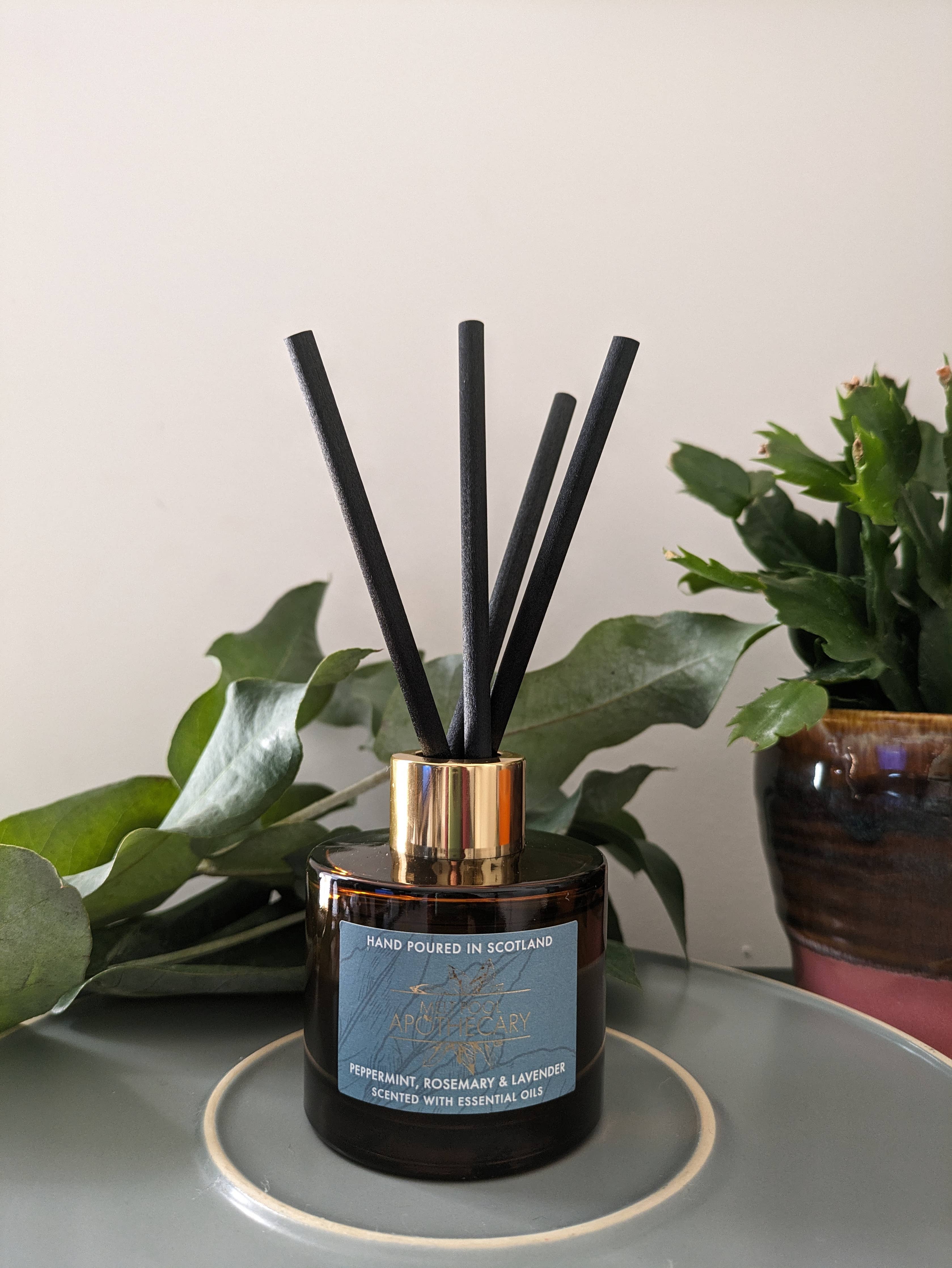 Reed Diffuser - Peppermint, Rosemary & Lavender