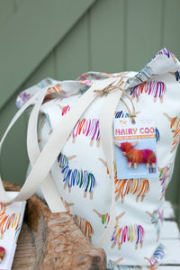 Highland Cow Tote Bag - Born and Bred in Scotland