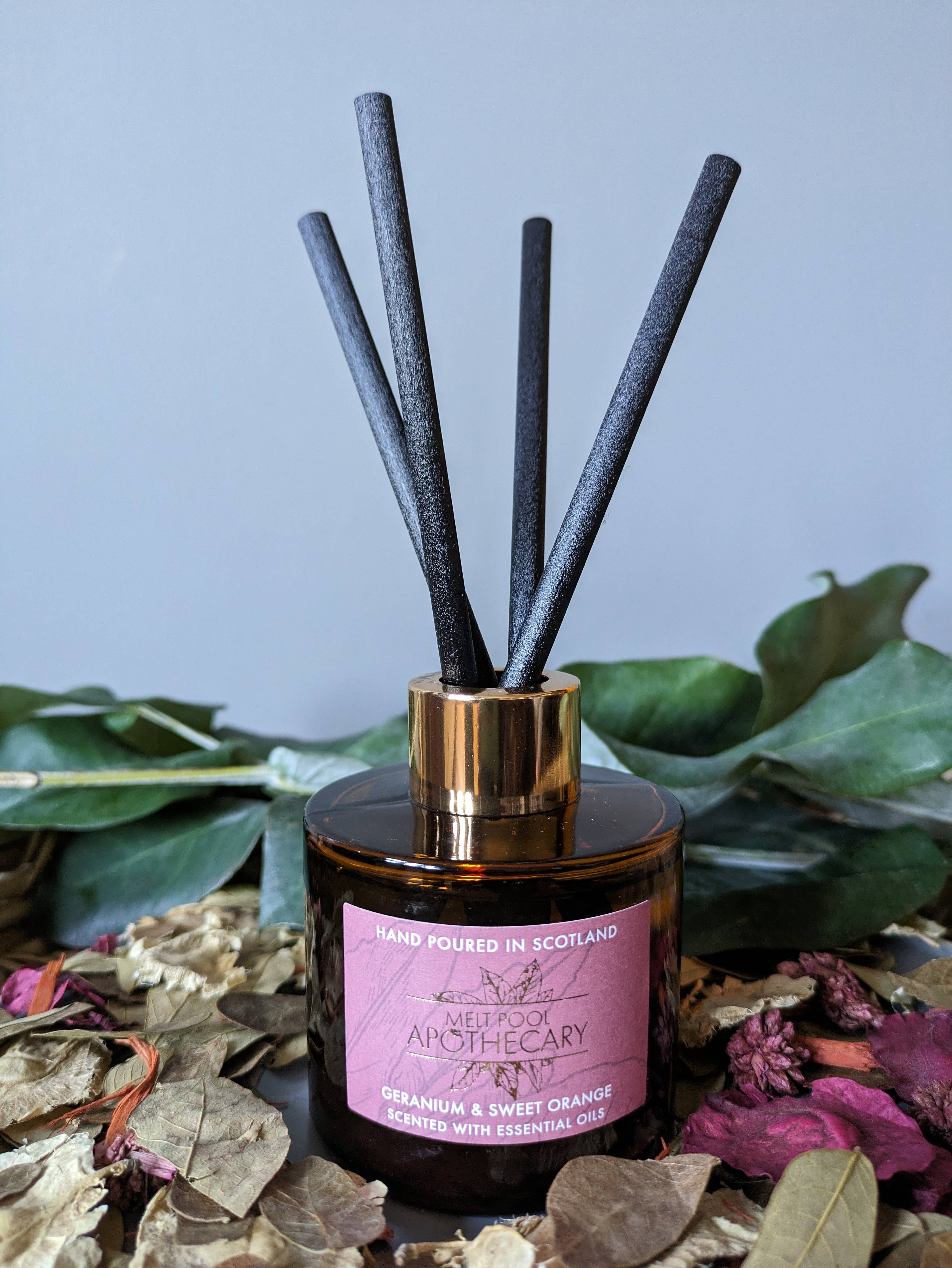 Reed Diffuser - Geranium &  Sweet Orange