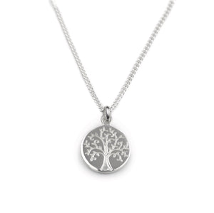 Tales From The Earth Silver Tree of Life Necklace